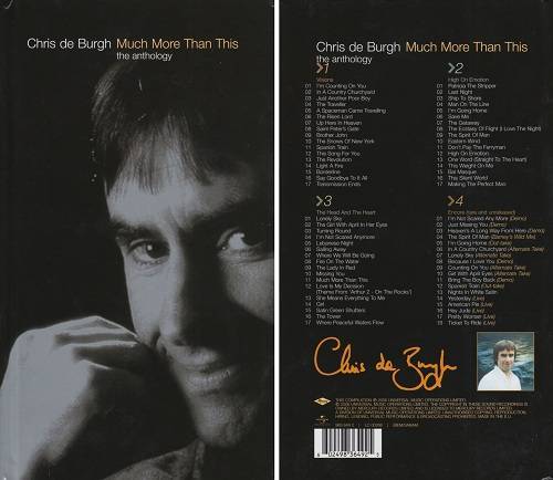 Chris de Burgh Much More Than This : Front Back